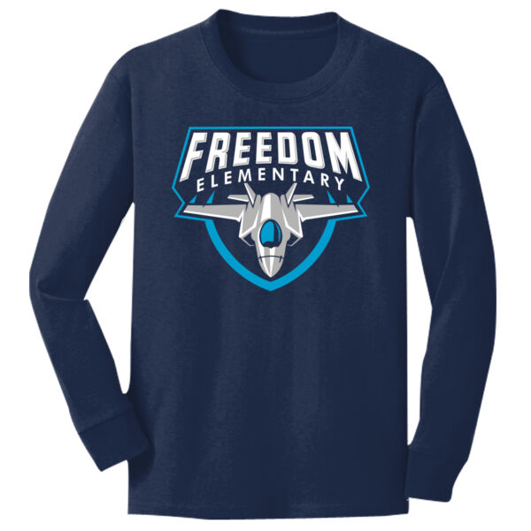 Freedom Elementary Youth Long Sleeve Tshirt Thumbnail