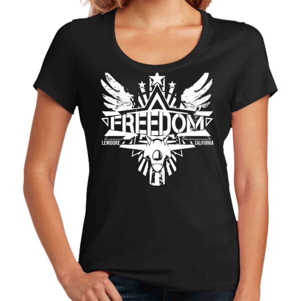 Freedom Shield Ladies Tshirt Thumbnail