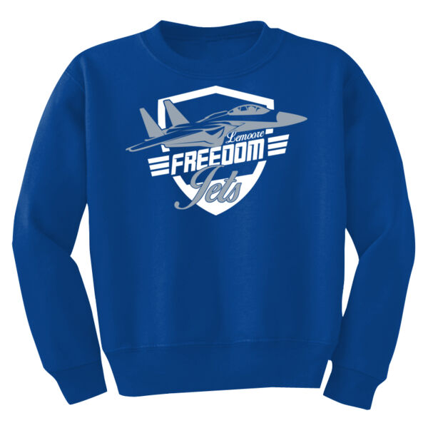 Freedom Jet Youth Youth Crewneck Sweatshirt Thumbnail