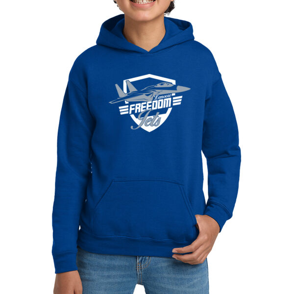 Freedom Jet Youth  Hooded Sweatshirt Thumbnail